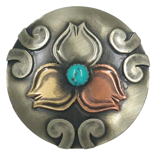 Angus Silversmiths Concho Set of 6 - 01153