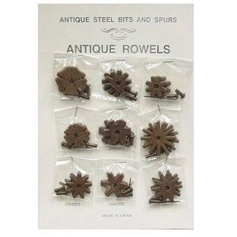 Antq Brown Replacement Rowels-Pair