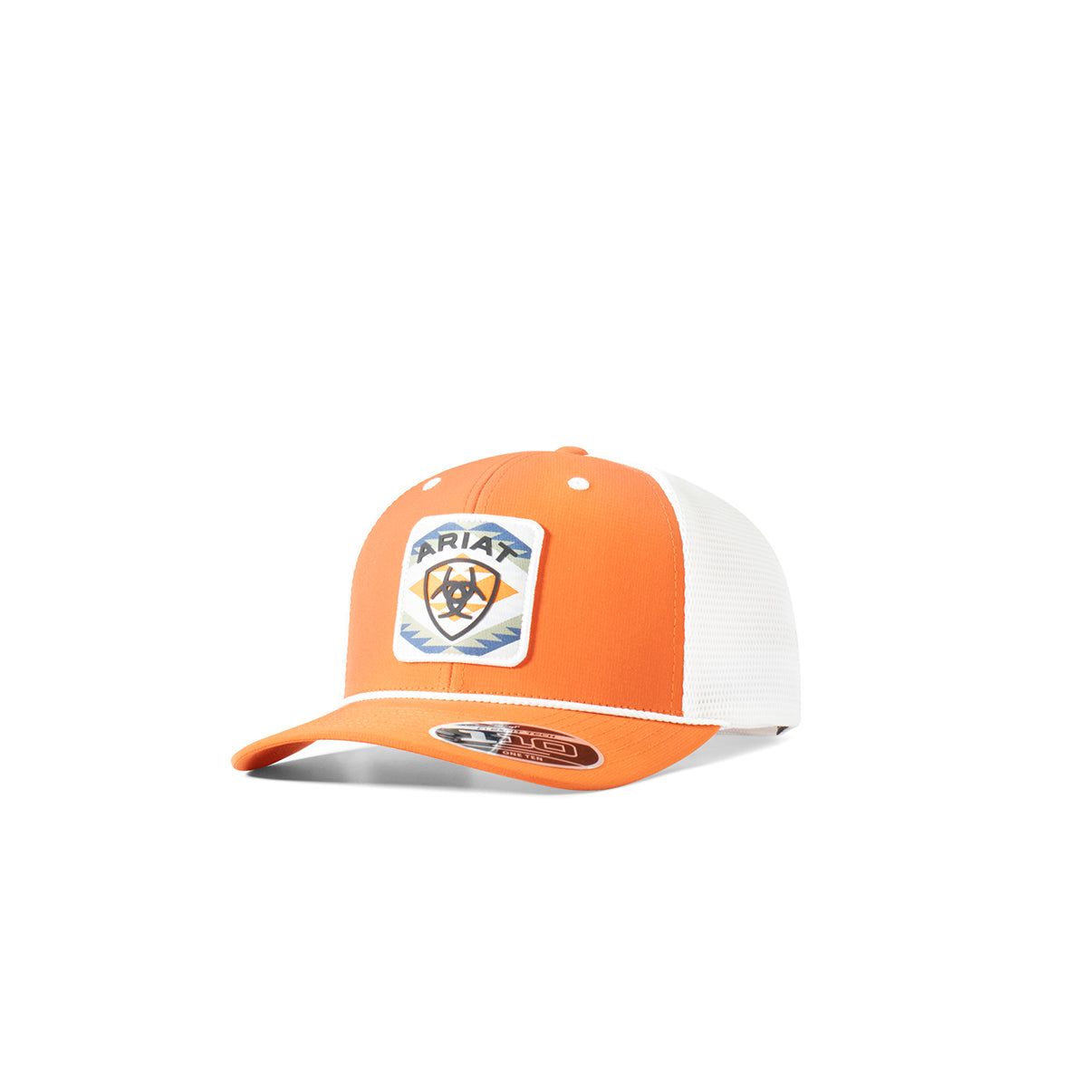 Ariat Flexfit 110 Southwest Patch Snapback Cap - Orange