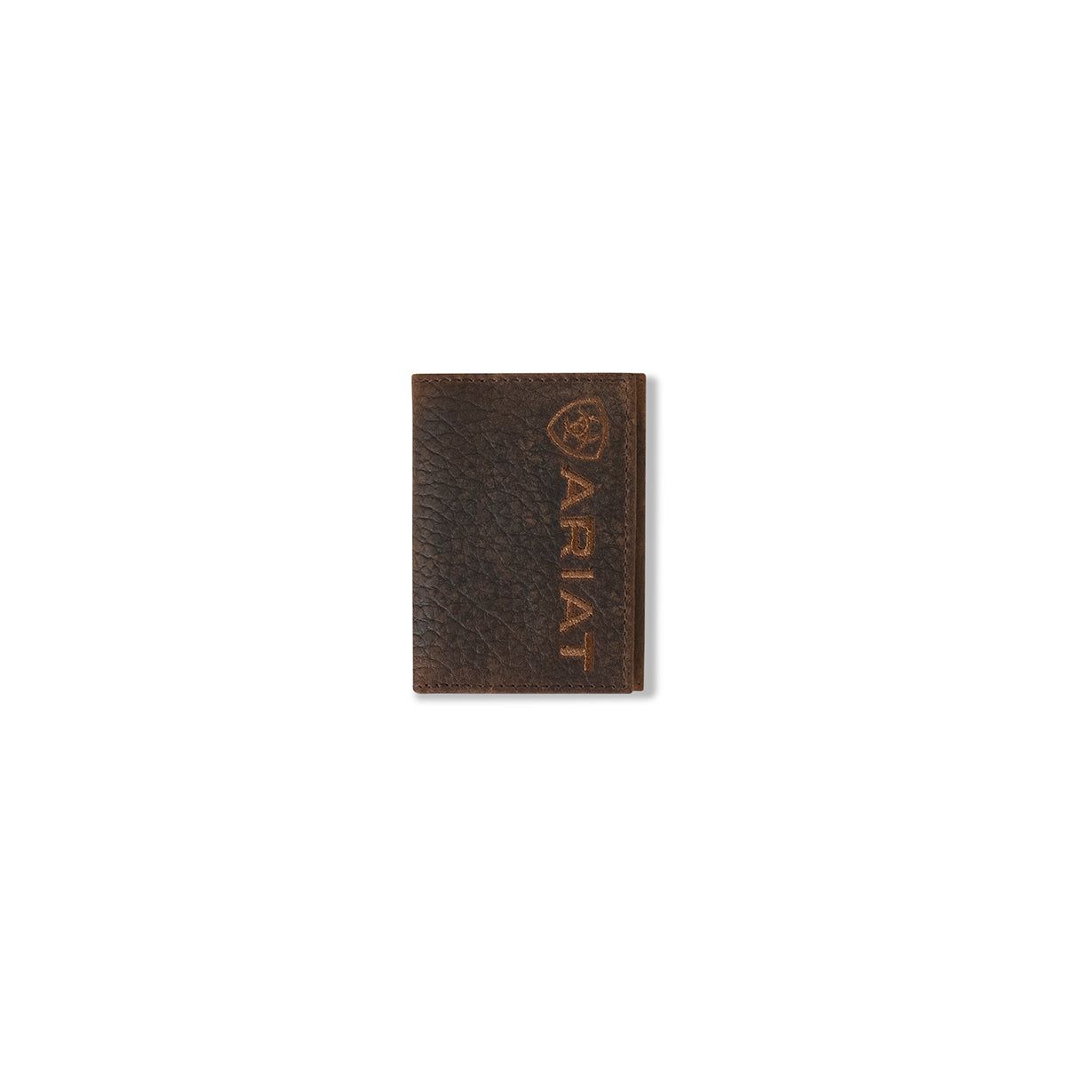 Ariat Men's Trifold Wallet - Bullhide Brown