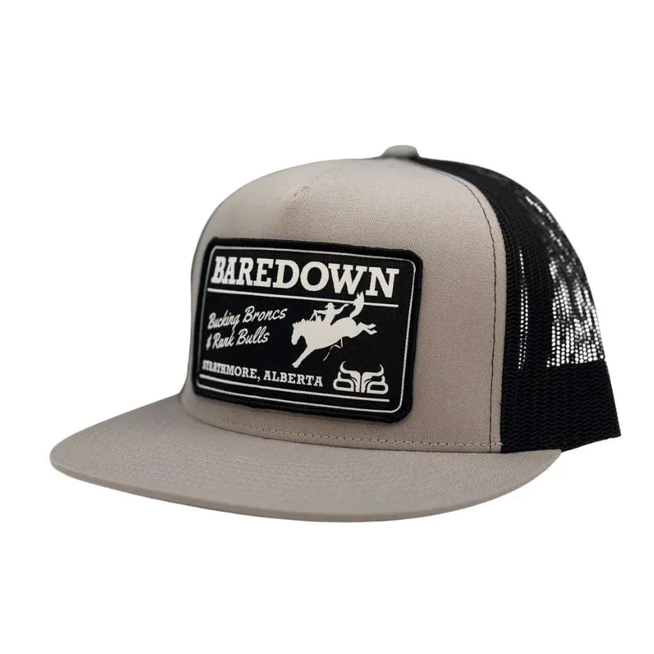 Baredown Outrider- Grey &amp; Black - Flat