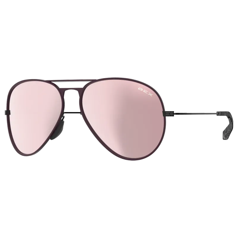 BEX Wesley Sunglasses - Burgandy/Gold