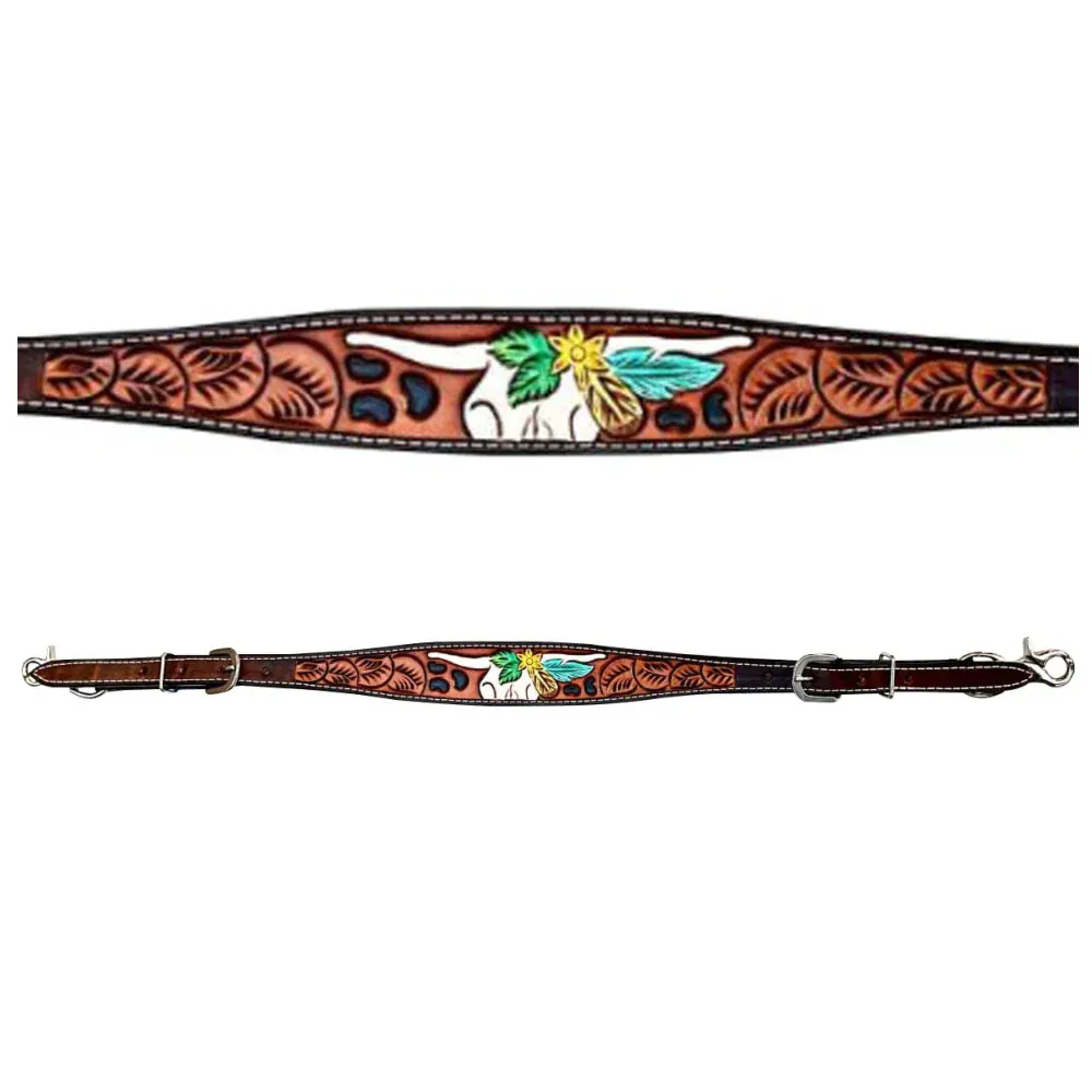 Bar H Wither Straps- Lady Holly Hand Painted