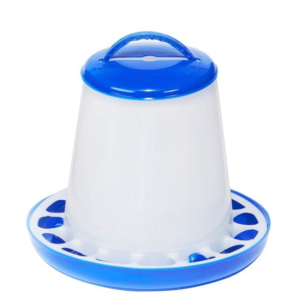 Bl PLst Poultry Feeder 1.5lb