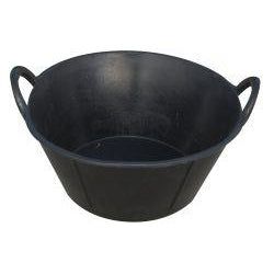 Bk Rubber Pan + Handle 3gal DF3D