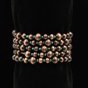Blazin Roxx 5 Strand Pearl Bracelet