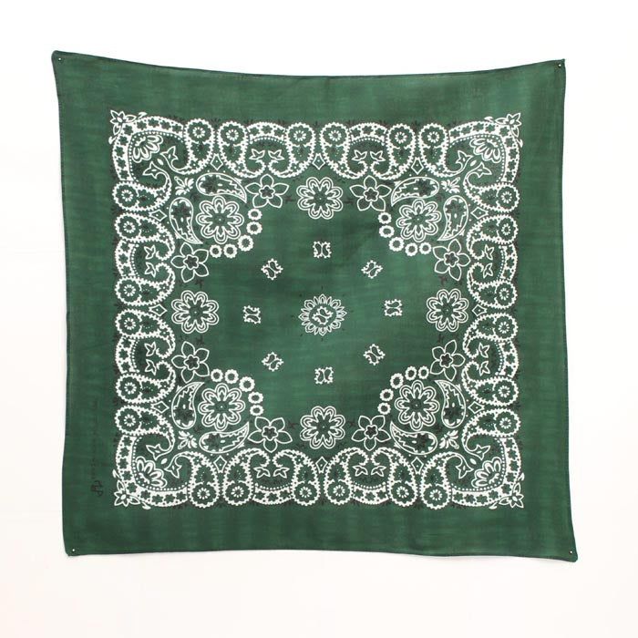 Bandanas Traditional 21x21 Dark Green