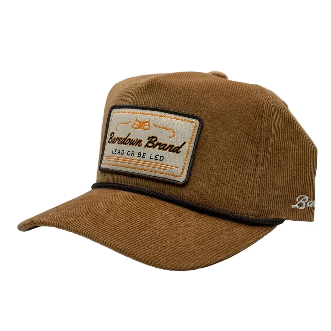 Baredown Brand Sagebrush Corduroy Curved Bill Cap - Brown