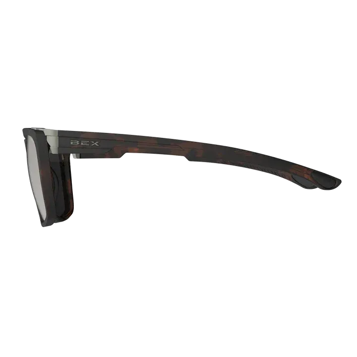 BEX Adams Sunglasses - Tortoise Brown/Brown/Silver