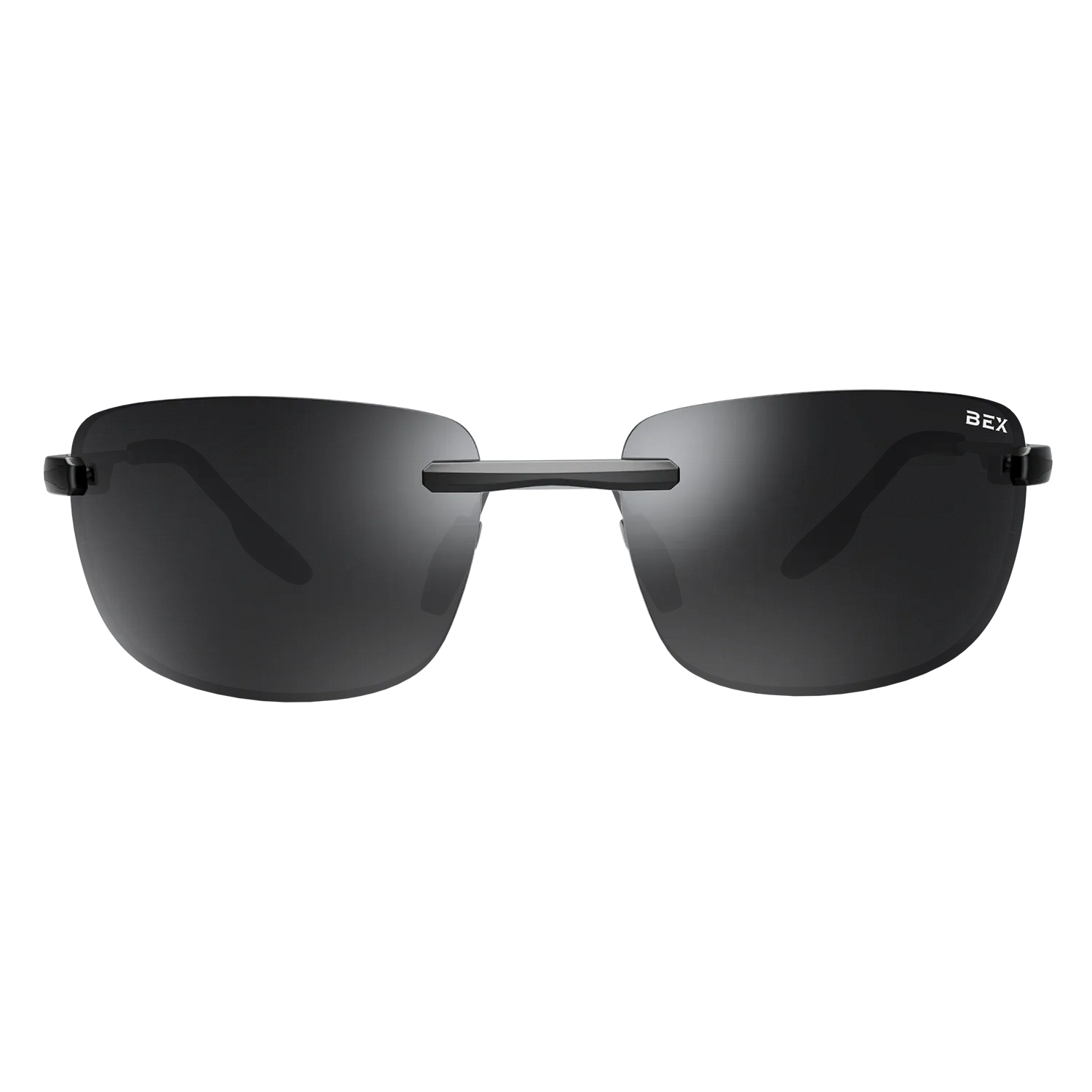 Bex Brackley X Sunglasses - Black/Grey (Silver Flash)
