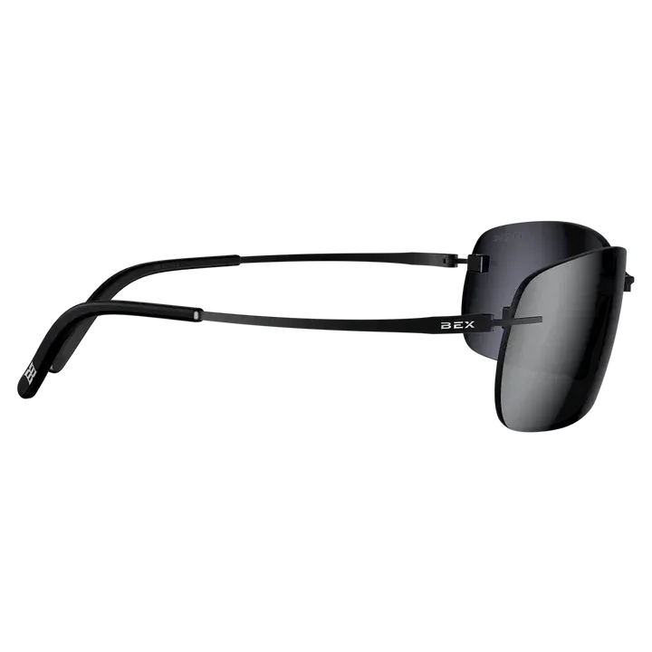 Bex Fynnland Series Sunglasses - Black/Gray (Silver Flash)