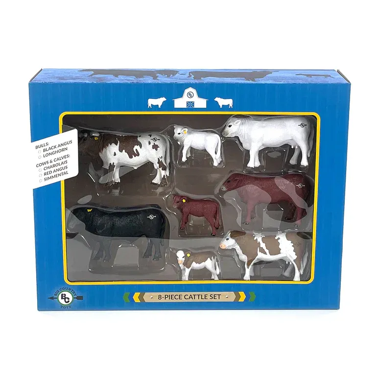 Big Country 8 Piece Cow Set