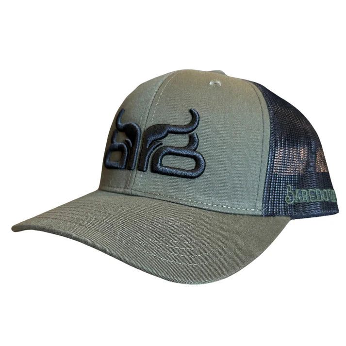 Baredown Brand Ball Cap Forest-Curve