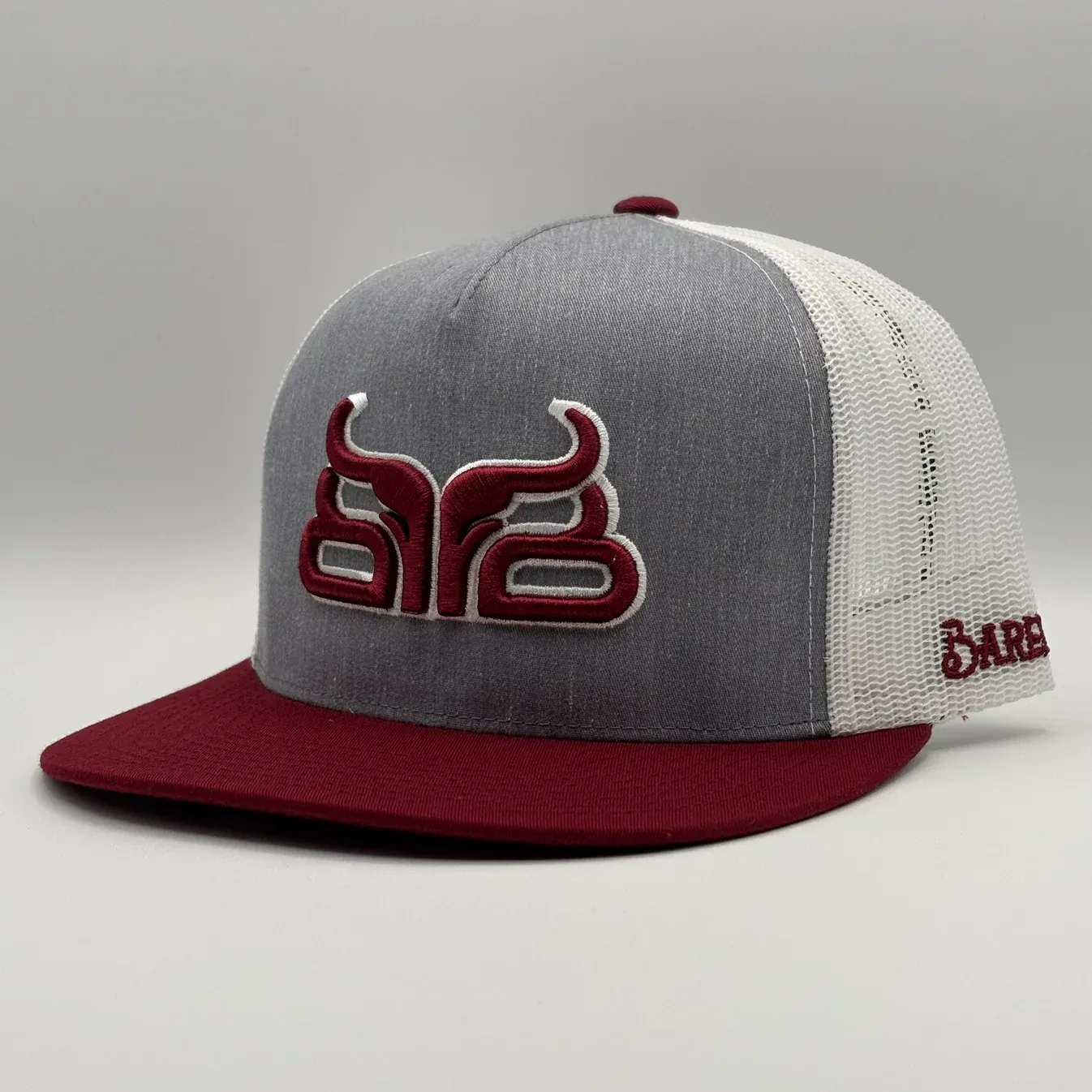 Baredown Iron Horse Flat Bill Cap