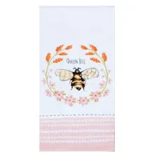 Bee Inspired Queen Bee Dual Purpose Terry Towel