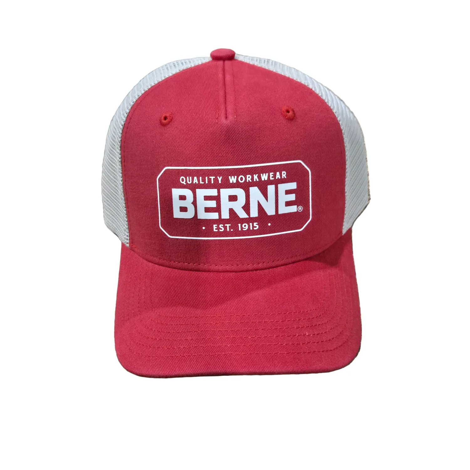 Berne Unisex Badge Logo Trucker Hat