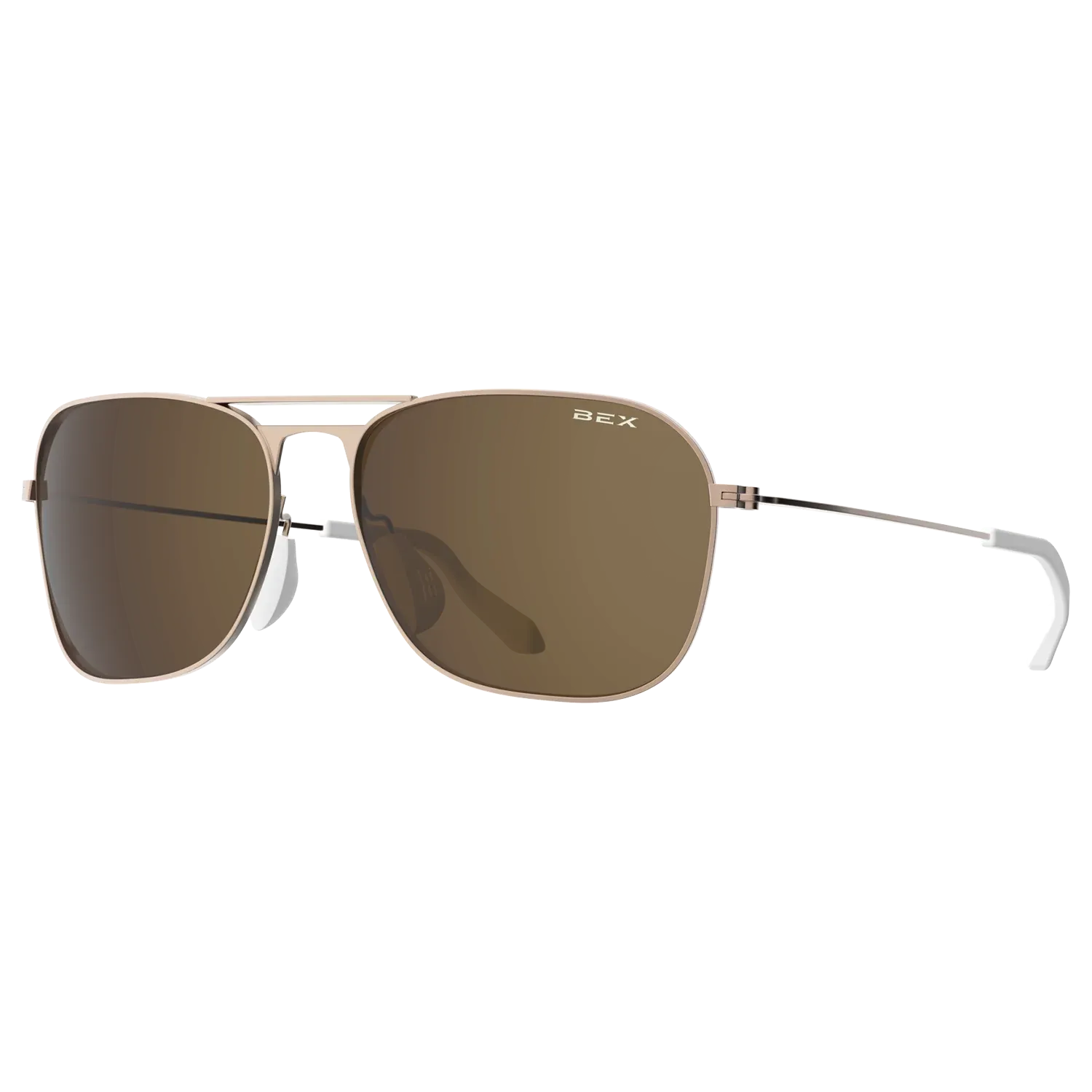 BEX RANGER Sunglasses - Rose Gold/Brown