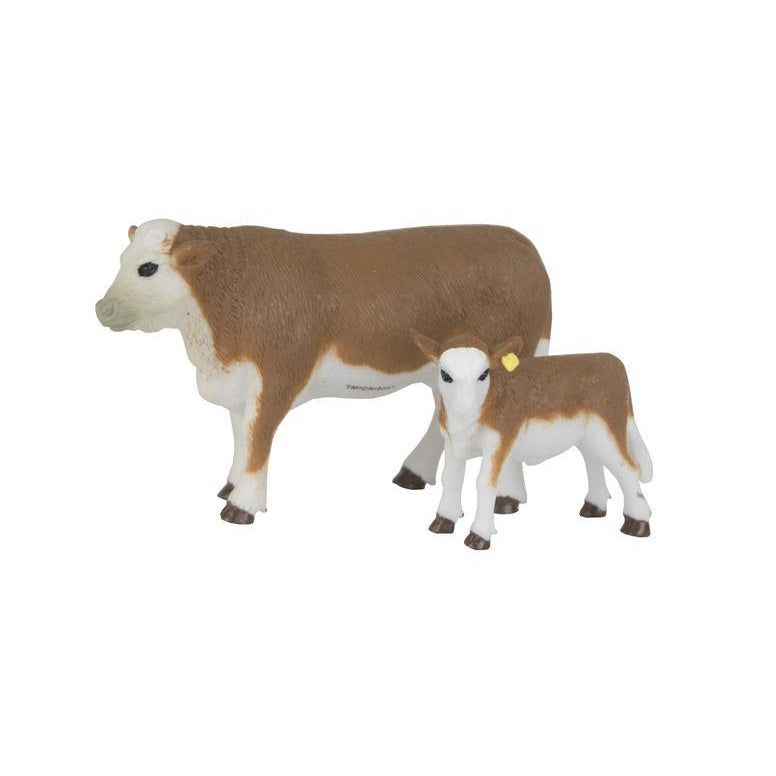 Big Country Toys Hereford Cow &amp; Calf
