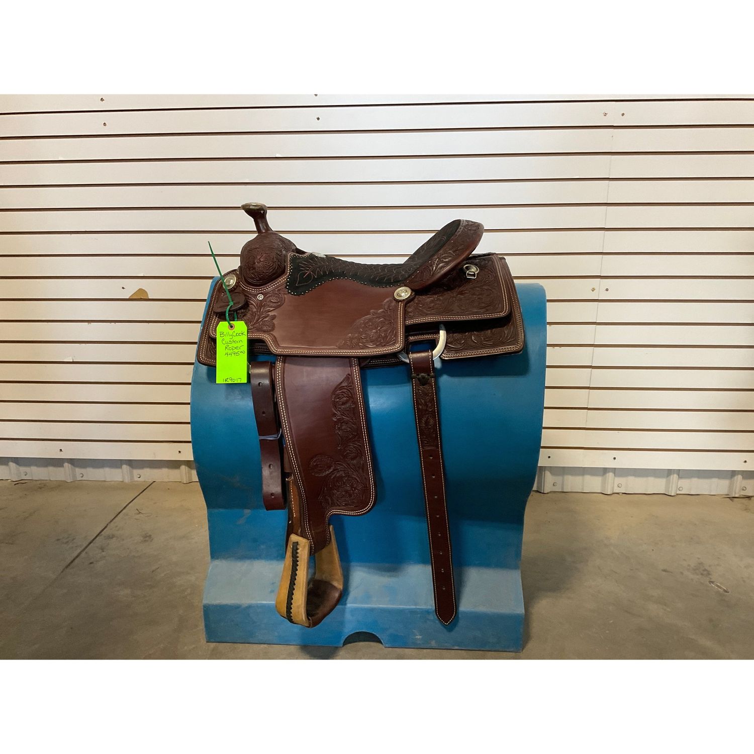 Billy Cook 15.5" Custom Rope Saddle-1