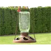 Bird Feeder w/Glass Jar