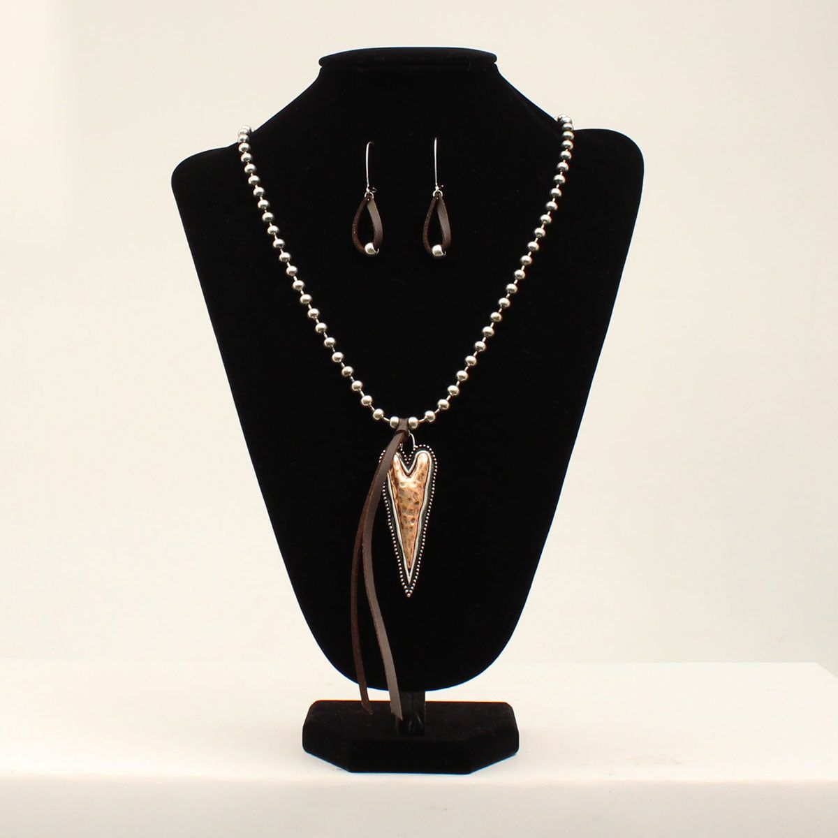 Blazin Roxx Copper Heart Set