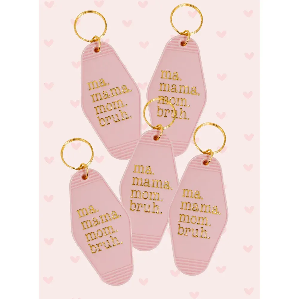 Blonde Ambition Bruh Keychain