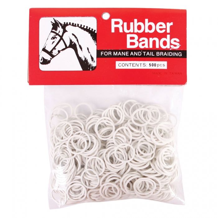 Braiding Bands White 500's