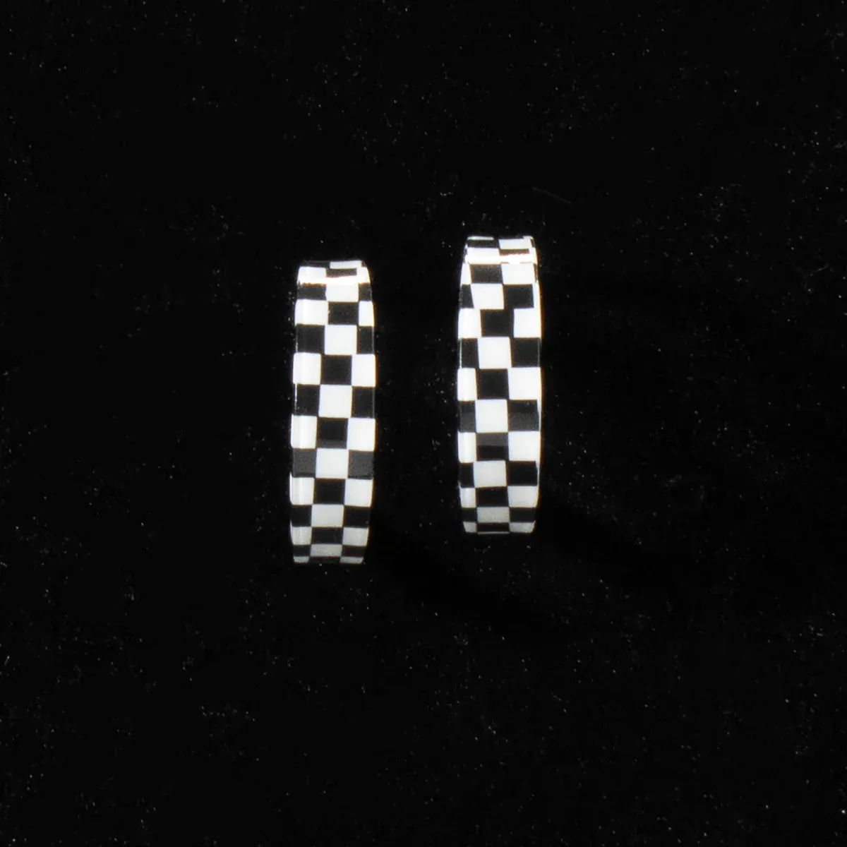 Blazin Roxx Checker Hoops - Black/White