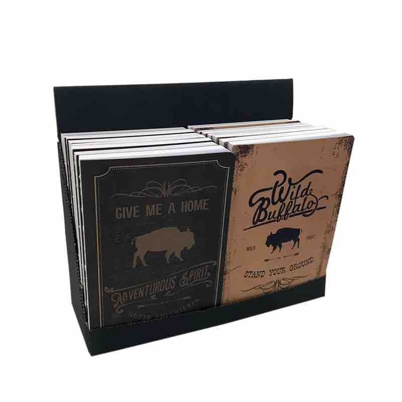 Books Lined Buffalo
