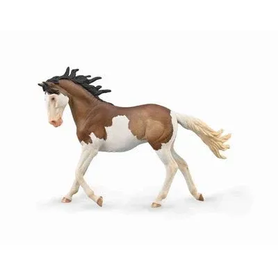 Breyer Collecta Mustang Mare - Bay Splash Overo