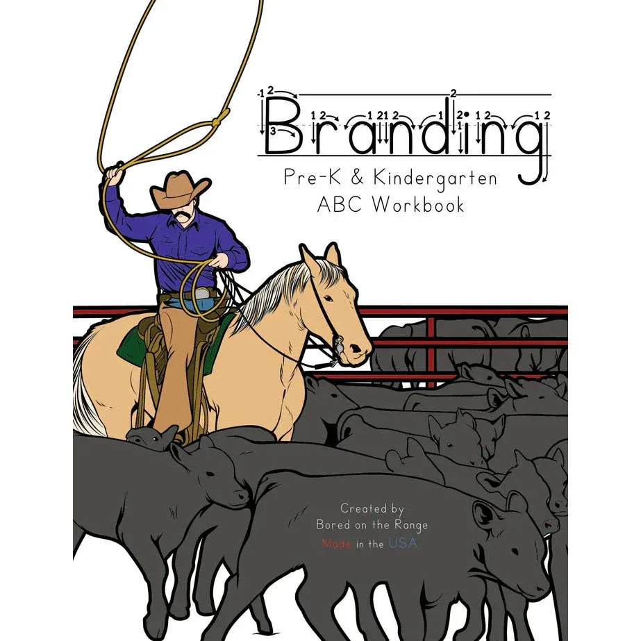 Branding Pre-K &amp; Kindergarten ABC Workbook