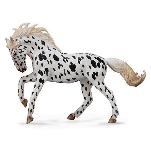 Breyer Kid's Collecta Knabstrupper Mare - Black Leopard