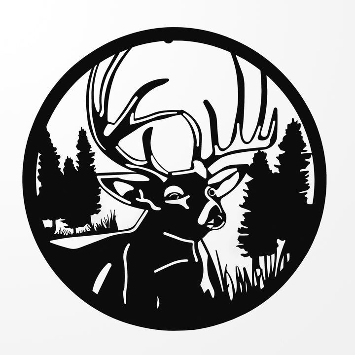 Buck In the Forest Wall Art