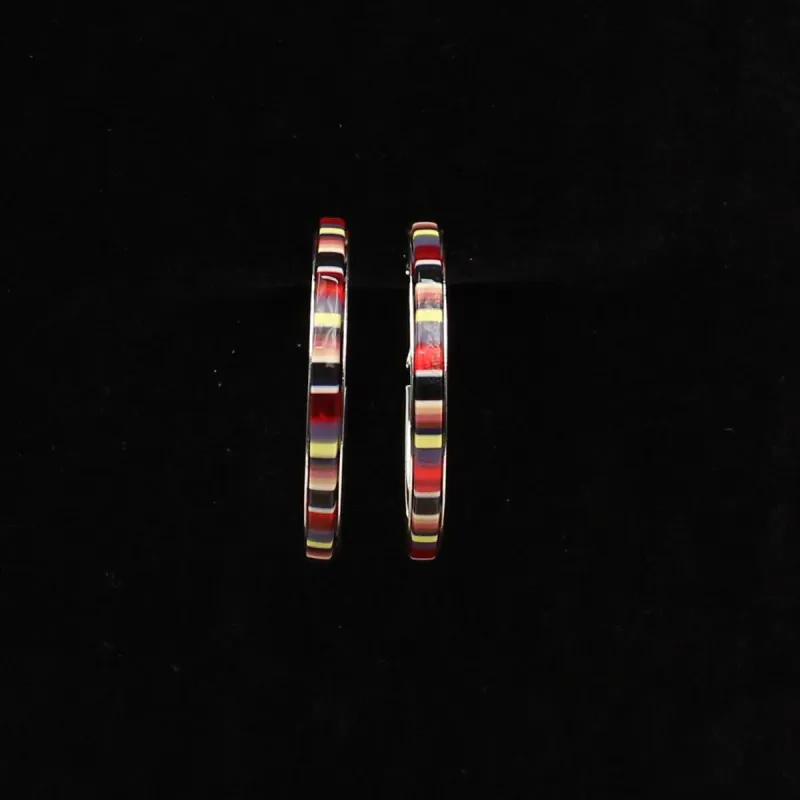 Blazin Roxx Earrings - Serape Stripe Print