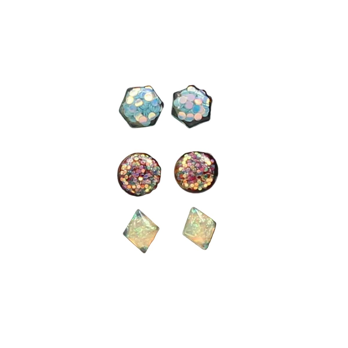 Blazin Roxx Glitter Studs Set