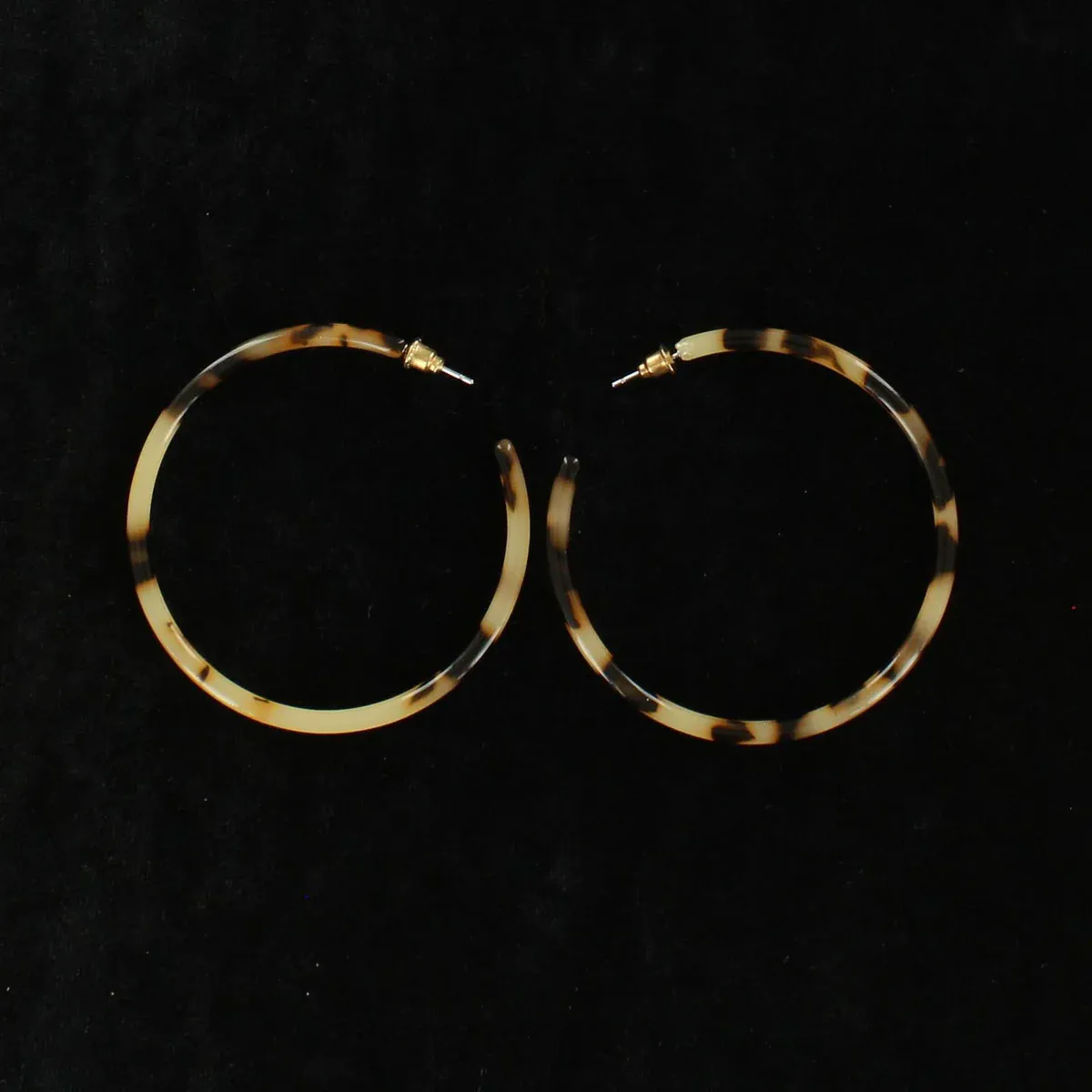 Blazin Roxx Hoop Earrings - Leopard Print