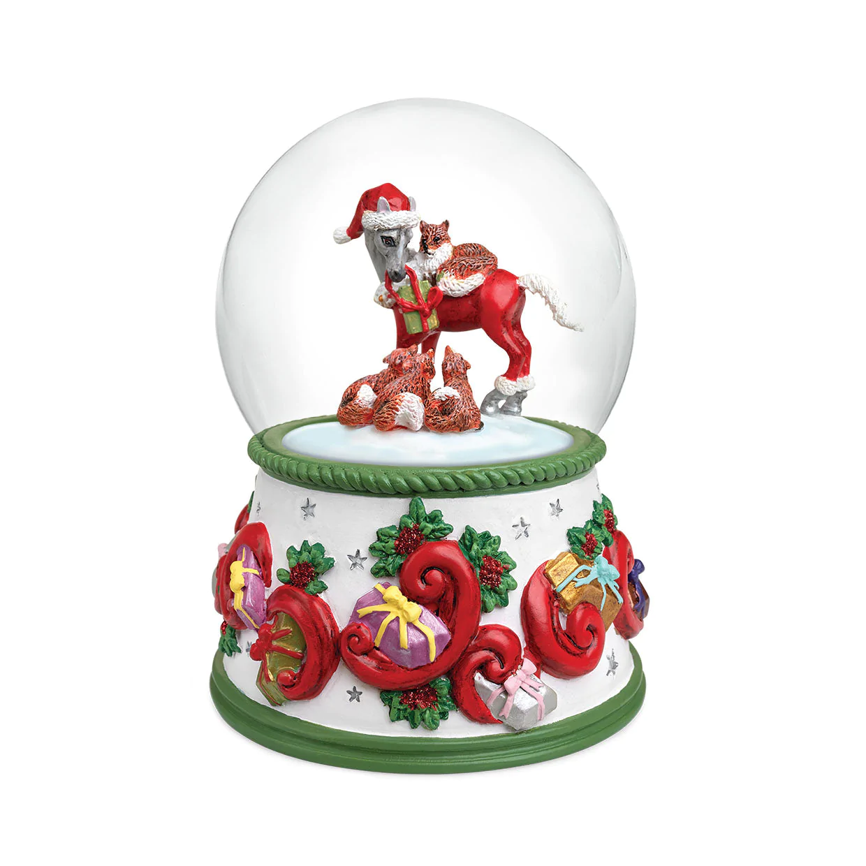 Breyer Musical Snow Globe
