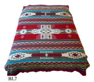 Buffalo Import Blanket Geometric- Multi Colour