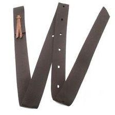 Brown Tie Strap Ply Web w/Leather Tie