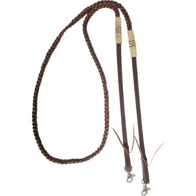 Cashel Flat Brainded Roping Rein