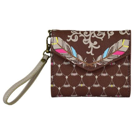 Catchfly Mini Wallet Feather