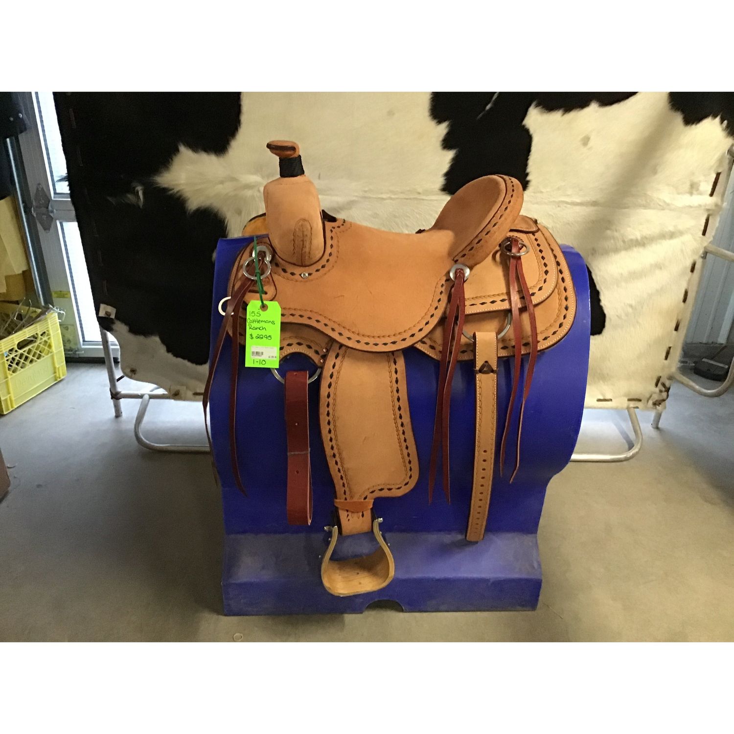 Cattleman's 15.5 Ranch Saddle - 1-10
