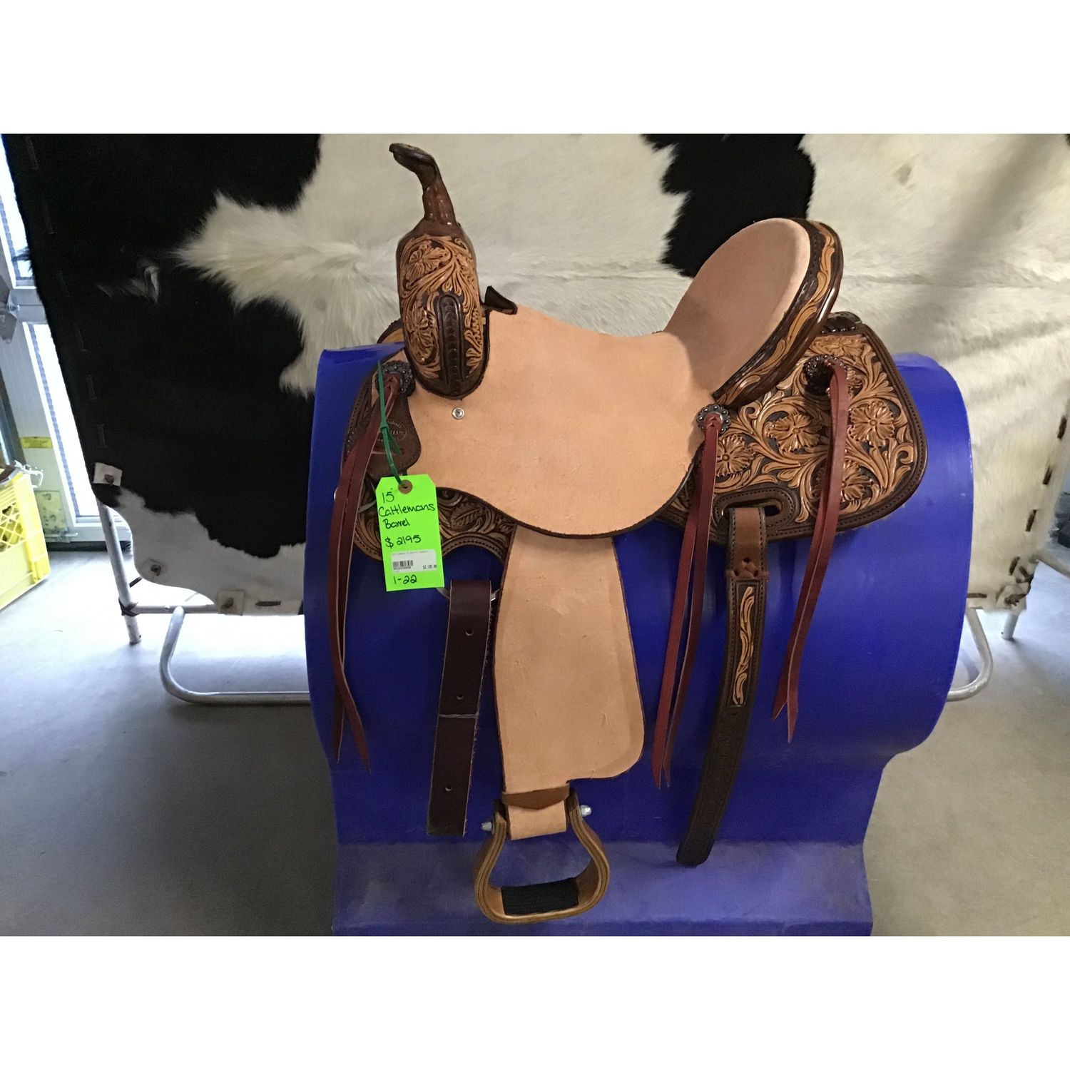 Cattleman's 15 Barrel Saddle