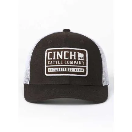 Cinch Men's Trucker Cattle Company Cap-Brown
