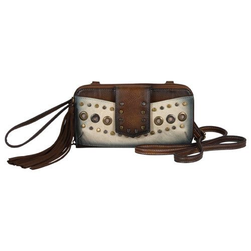 Catchfly Allie Wallet/Crossbody Dark Tank