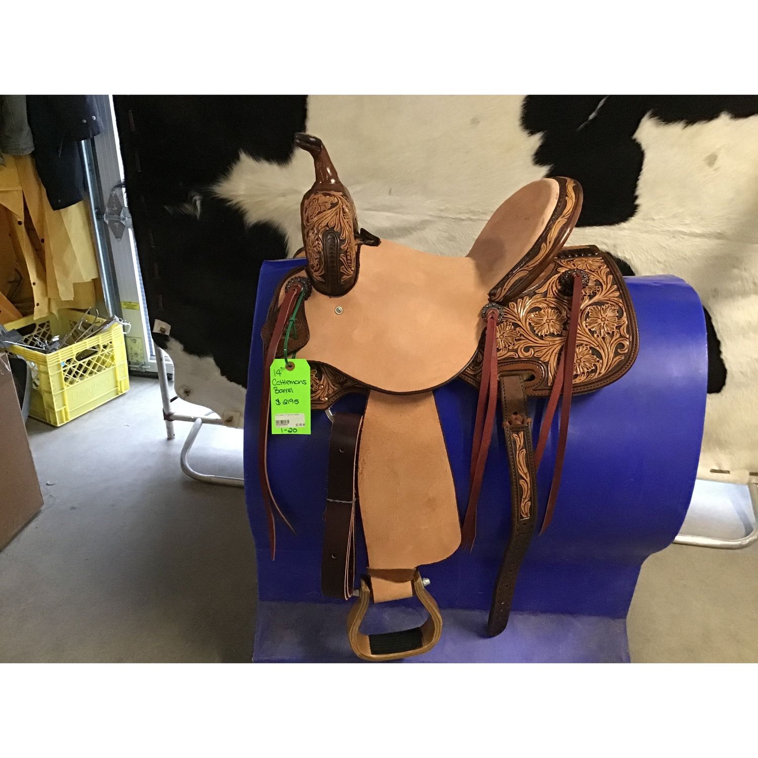 Cattleman's 14 Barrel Saddle - 1-20