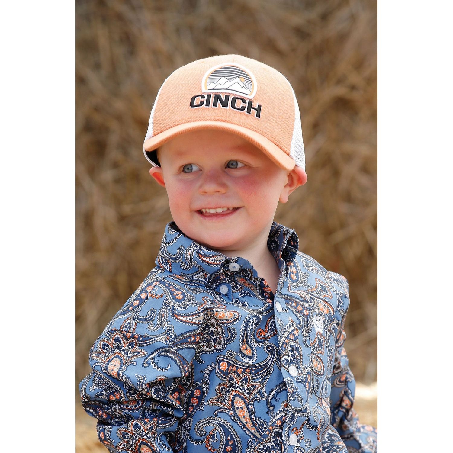 Cinch Boys Trucker Cap Orage