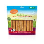 Canine Naturals Hide-free Beef Sticks 5" 10PK