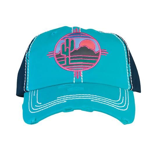 Catchfly Cap Baseball Turq