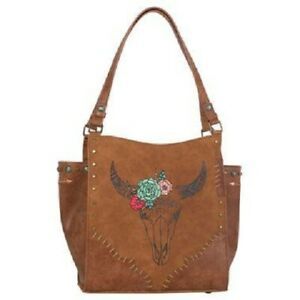 Catchfly Cow Skull Purse